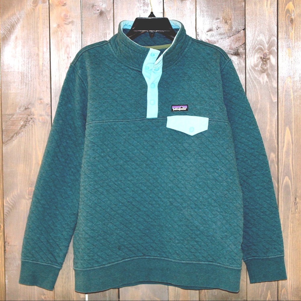 Patagonia Organic Cotton Quilt Snap T Pullover